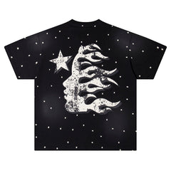 Path to Paradise Black Logo Collage T-Shirt