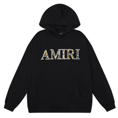 Leopard Applique Hoodie