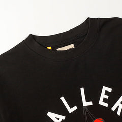 Logo Printed T-Shirt Apricot Loose Fit