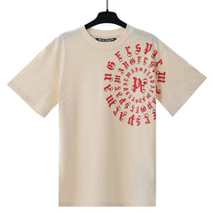 Men's Pink Vertigo Pa Cotton T-Shirt