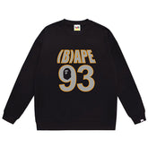 Ape Head WGM Alphanumeric Print Sweatshirt