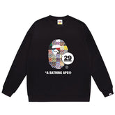 Ape Head 29th Anniversary Print Sweatshirt