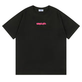 Logo Pattern Print T-Shirts