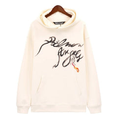 Logo Printed Cotton Hoodie