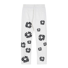 Cotton Wreath Jeans