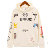 CartoonLogo logo pattern printing Hoodies