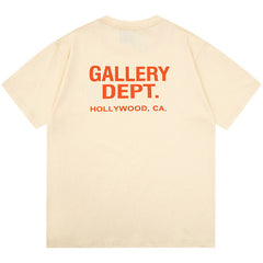 Logo Print Crew Neck T-shirts