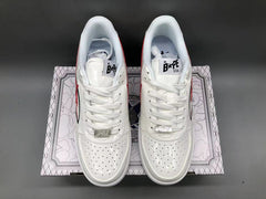 A Bathing Ape Sta Low Shark White