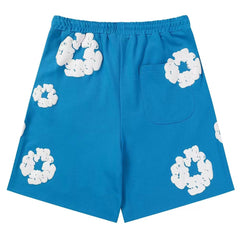 The Cotton Wreath Shorts Blue
