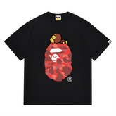 FW22 Color Camo Milo On Big Ape Tee