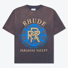 graphic-print cotton-jersey T-shirt