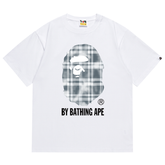 Bleach Check Ape Head Tee