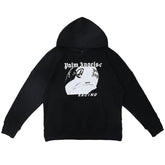 Racing Helmet Print Hoodie