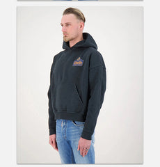 Logo-Print Cotton Hoodie