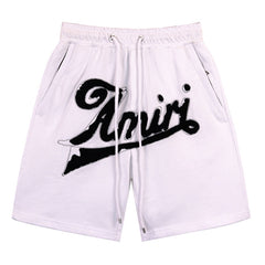 Logo-Embroidered Track Shorts