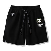 Ape Head Pattern Printed Short