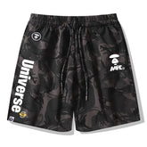 Ape Head Pattern Printed Short