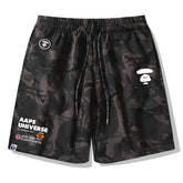 Ape Head Pattern Printed Short