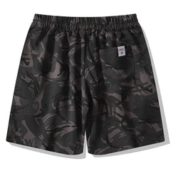 Ape Head Pattern Printed Short