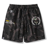 Ape Head Pattern Printed Short