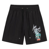 Logo Pattern Printed Short