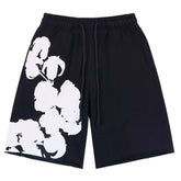 Kapok Flower Pattern Short