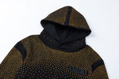 Crystal-Embellished Hoodie