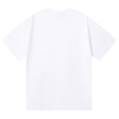 Logo Pattern Print T-Shirt