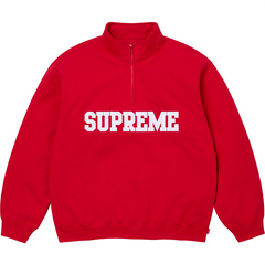 FW24 Collegiate Half Zip Pullover Sweatshirt