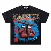 Boxing Gloves Rhinestone Tee