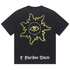 Skeletons Pattern Printed T-Shirts #1039