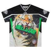 Tiger Print Mesh Jersey