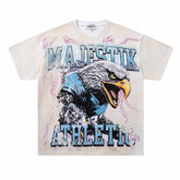 Washed Distressed Rhinestone Tee