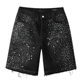 Diamond Denim Short #P5103