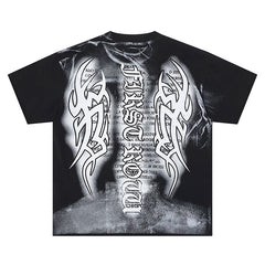 Tribal Wings Heavy Washed Tee
