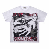Hand Rhinestone Tee