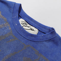 Synergy Rhinestone Cropped Tee