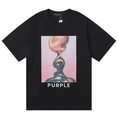Logo Pattern Print T-Shirt