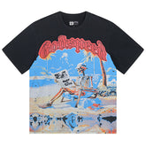 Skeletons Cozy Beach T-Shirts #1022