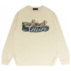 Leopard Print Long Sleeve T-Shirts