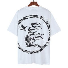 Zebra Print Logo Tee