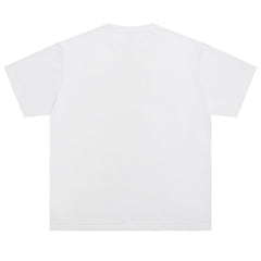 Forever White Bling Rhinestone Tee