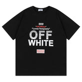 Logo Pattern Printed T-Shirt