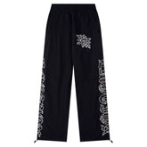 Colored Rhinestones Pants