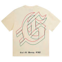 Skeletons Pattern Printed T-Shirts #3060
