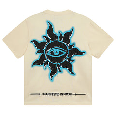 Skeletons Pattern Printed T-Shirts #3032