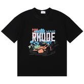 Vintage Cars Printed T-Shirt