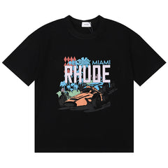 Vintage Cars Printed T-Shirt