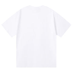 Logo Pattern Print T-Shirt