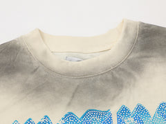 Sacred Vow Crown Heart Rhinestone Tee